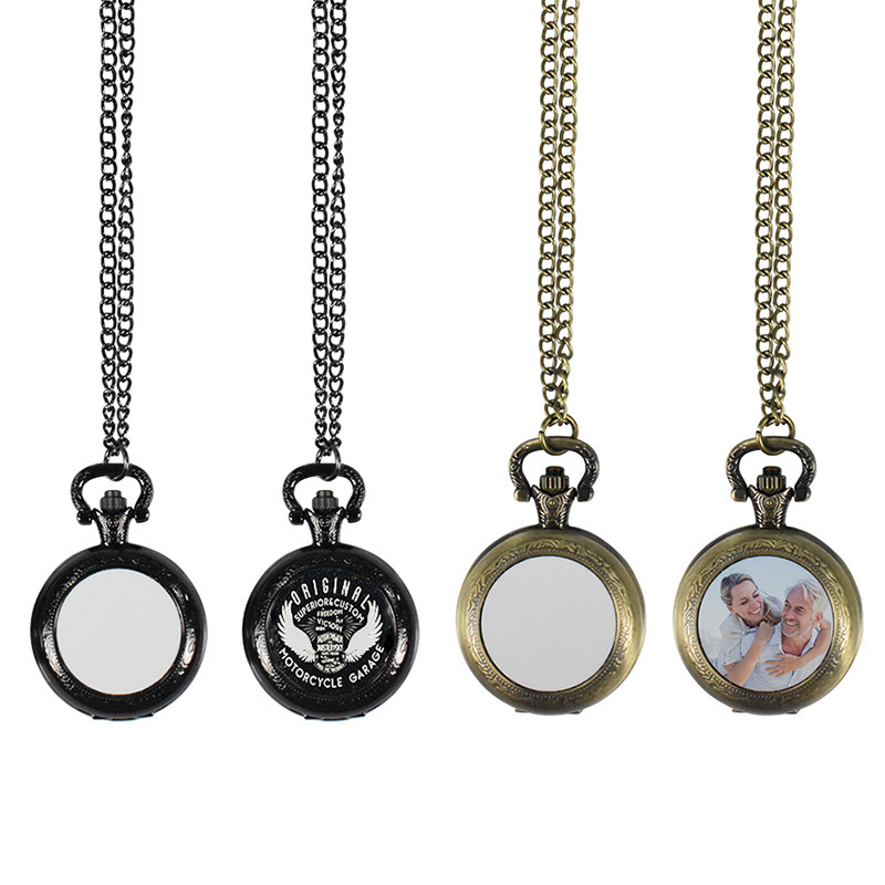 Jewelry And Watches - Klassieke vintage metalen zakhorloge hanger ketting