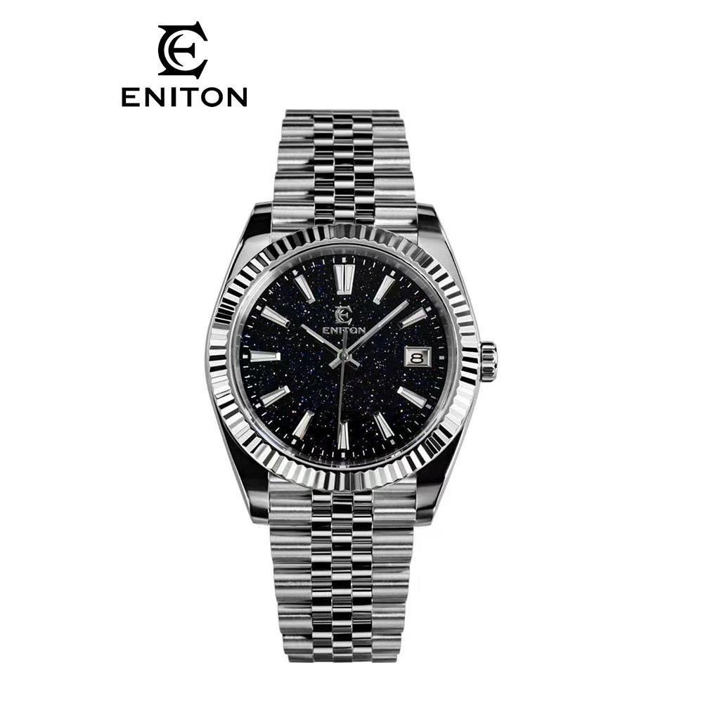 Stones Watches & Jewelry In Sweden Ab - ENITON 1112G Heren DJ Horloge 38mm