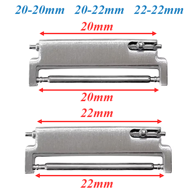 Jewelry Stores Watches - 2 stuks Horlogeband Adapters 20mm Tot