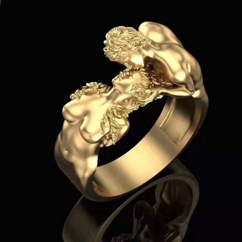 Eve Jewelry & Watches Distribuidor Oficial Rolex - Klassieke Adam en Eve Kus Verstelbare