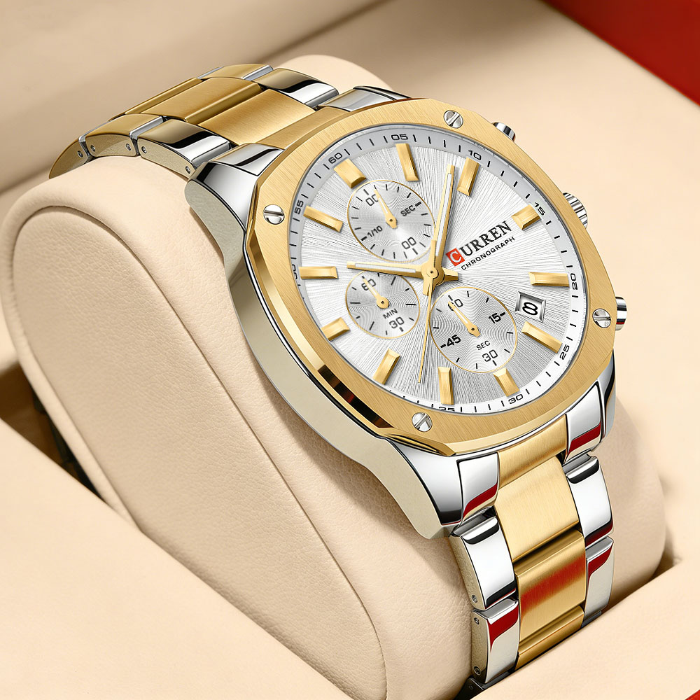 Jewelry And Watches - CURREN Modern herenhorloge van 42 mm