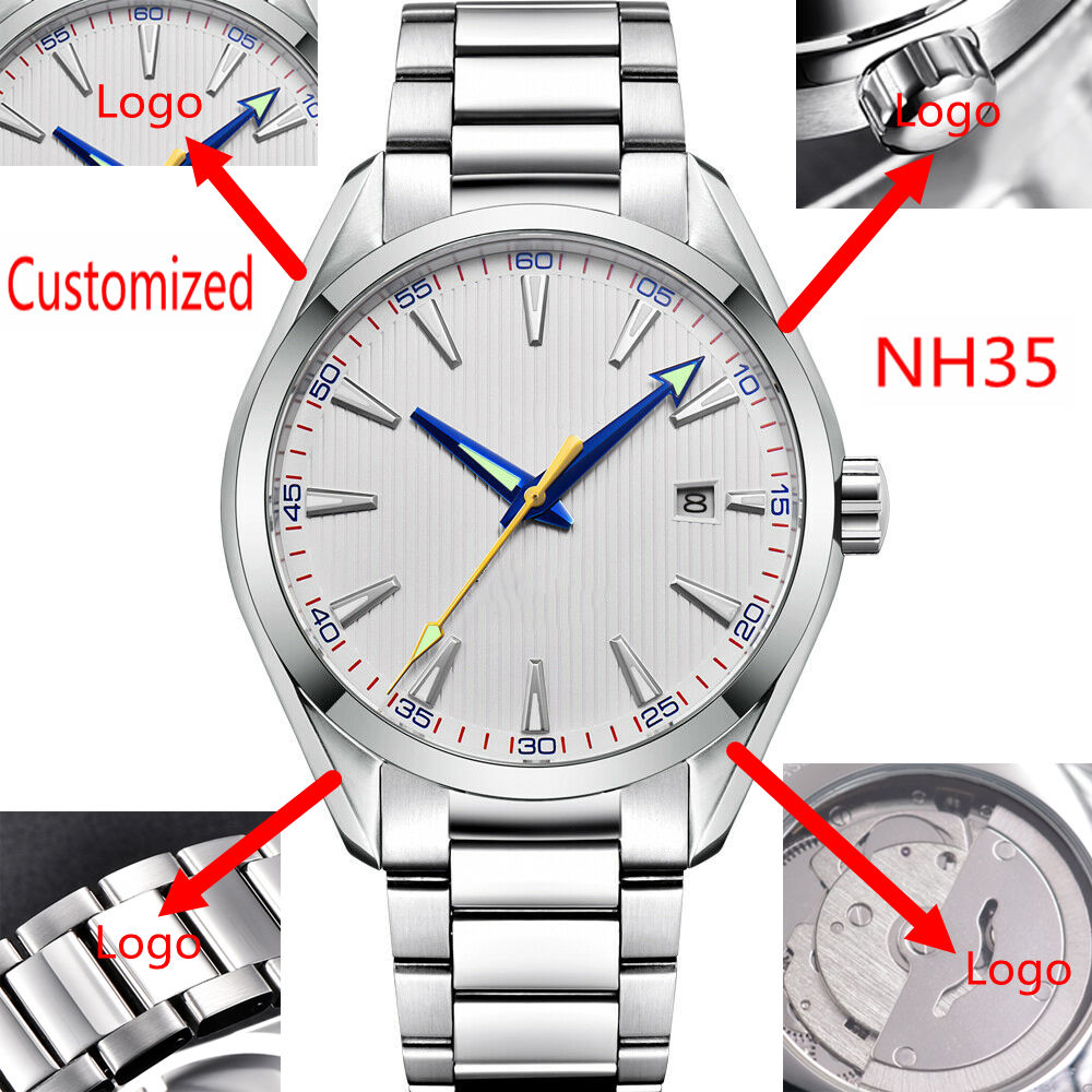 Jewelry And Watches - Aangepast logo 41 mm heren Miyota/NH35