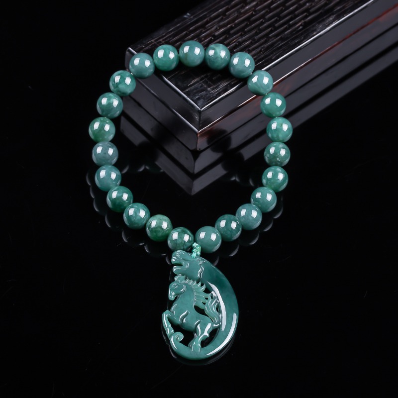 Natuurlijke Jadeïet Blue Water - Jewelry & Watches Spółka Z Ograniczoną Odpowiedzialnością Sp Z Oo recensie en prijs