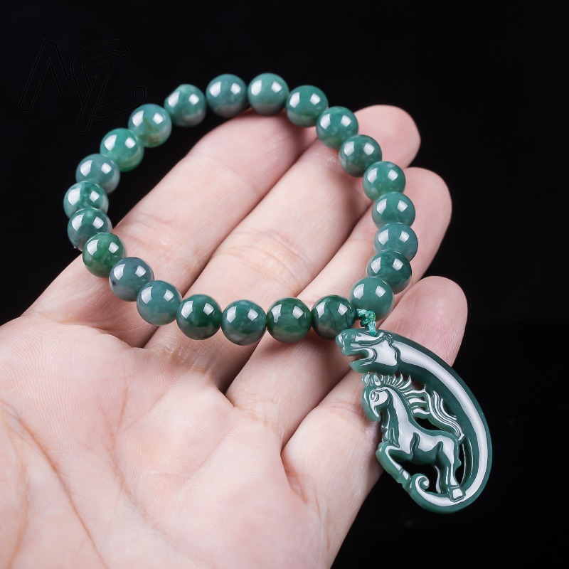 Natuurlijke Jadeïet Blue Water - Jewelry & Watches Spółka Z Ograniczoną Odpowiedzialnością Sp Z Oo recensie en prijs