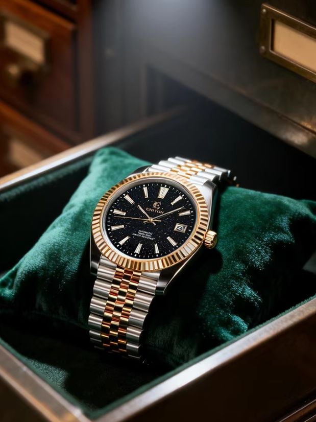 ENITON 1112G Heren DJ Horloge  - Stones Watches & Jewelry In Sweden Ab recensie en prijs
