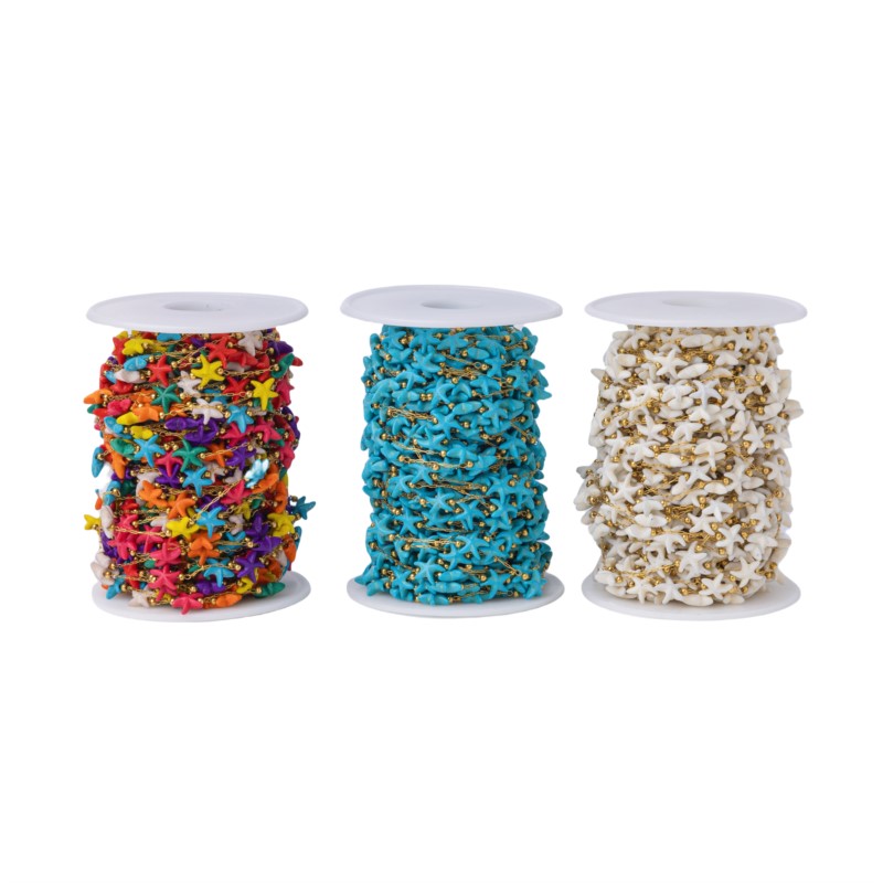 1Meter Rvs Zeester Turquoise K - Anklet Foot Chain recensie en prijs
