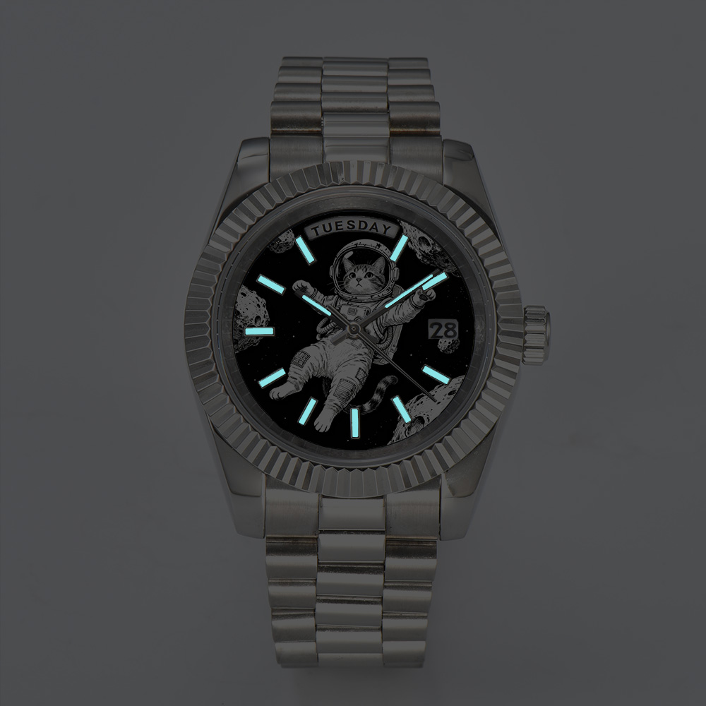 Creatief herenhorloge 40 mm /  - Jewelry And Watches recensie en prijs