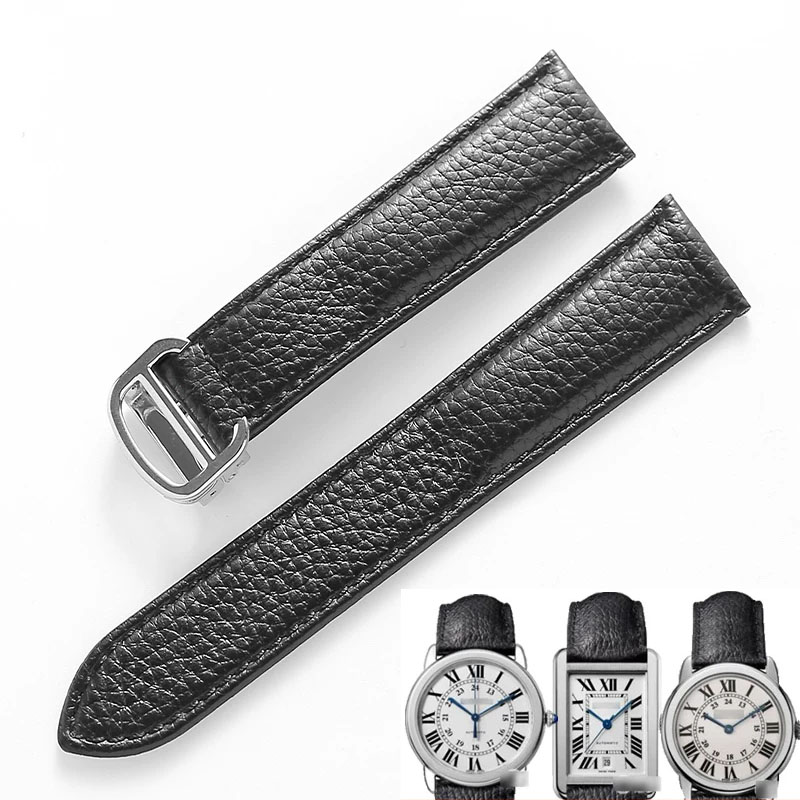 Echt lederen horlogeband voor  - Cartier Watch Tank recensie en prijs