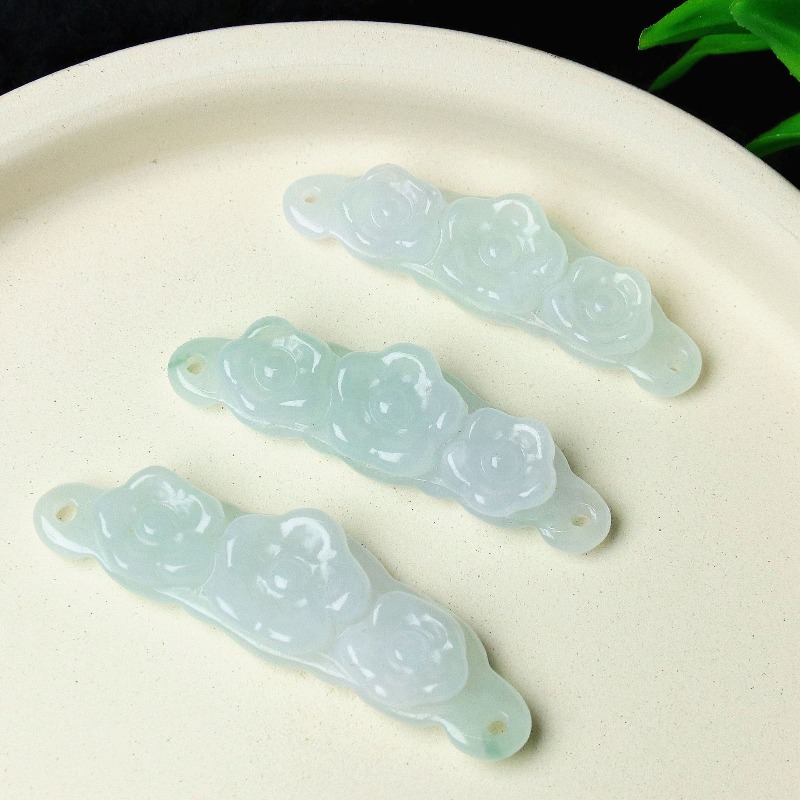 1pc Natuurlijke Jadeïet Smarag - Jewelry & Watches Spółka Z Ograniczoną Odpowiedzialnością Sp Z Oo recensie en prijs