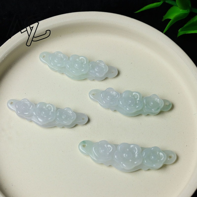1pc Natuurlijke Jadeïet Smarag - Jewelry & Watches Spółka Z Ograniczoną Odpowiedzialnością Sp Z Oo recensie en prijs