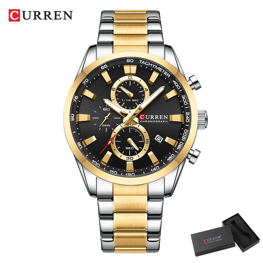 CURREN Casual quartz chrono sp - Jewelry And Watches recensie en prijs