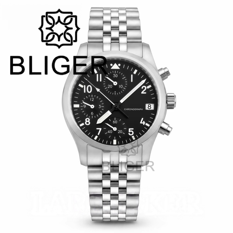 BLIGER Volledig zwart geborste - Jewelry And Watches recensie en prijs