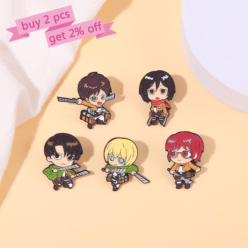 Aanval Op Titan Chibi Email Pi - Levi Jewelry & Watches Inc recensie en prijs