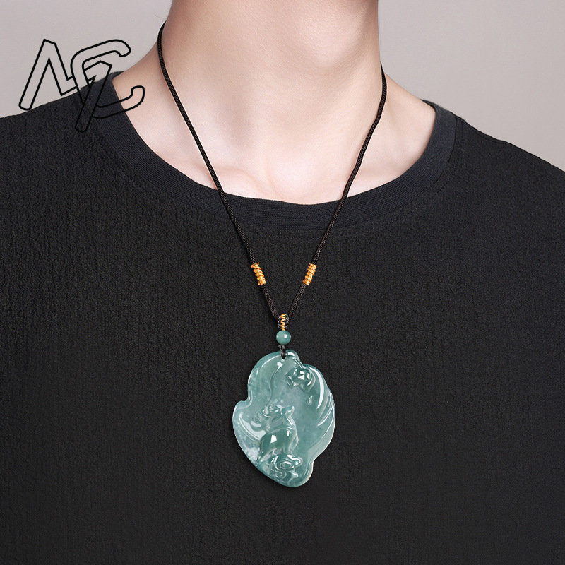 Echte natuurlijke smaragd jade - Jewelry & Watches Spółka Z Ograniczoną Odpowiedzialnością Sp Z Oo recensie en prijs