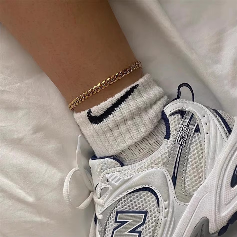 4MM Rvs Eenvoudige Cubaanse Ke - Anklet Foot Chain recensie en prijs