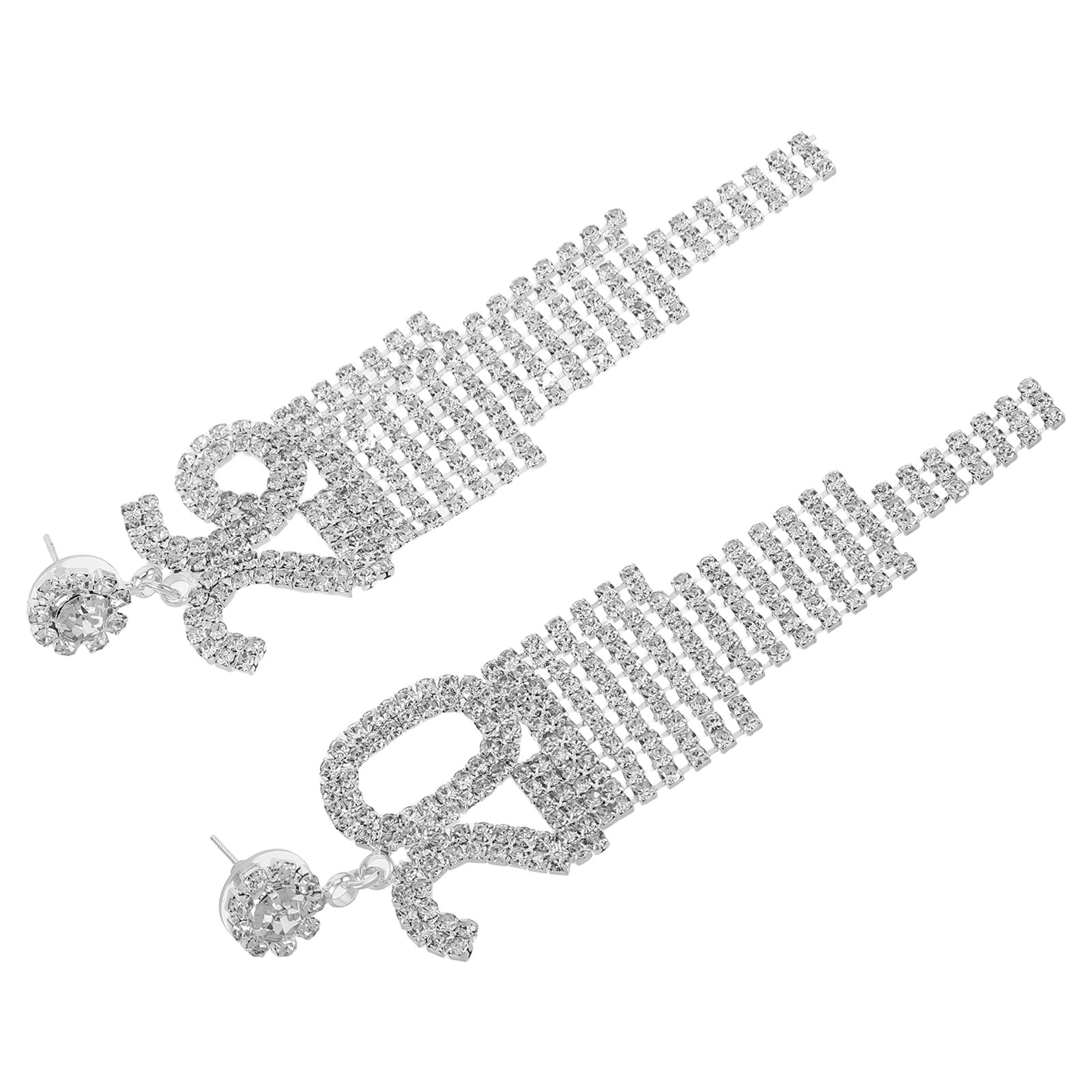 1 paar oorhangers met strass s - Eve Jewelry & Watches Distribuidor Oficial Rolex recensie en prijs