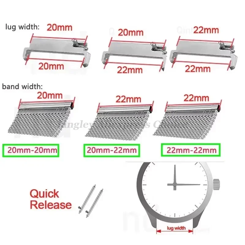 2 stuks Horlogeband Adapters 2 - Jewelry Stores Watches recensie en prijs